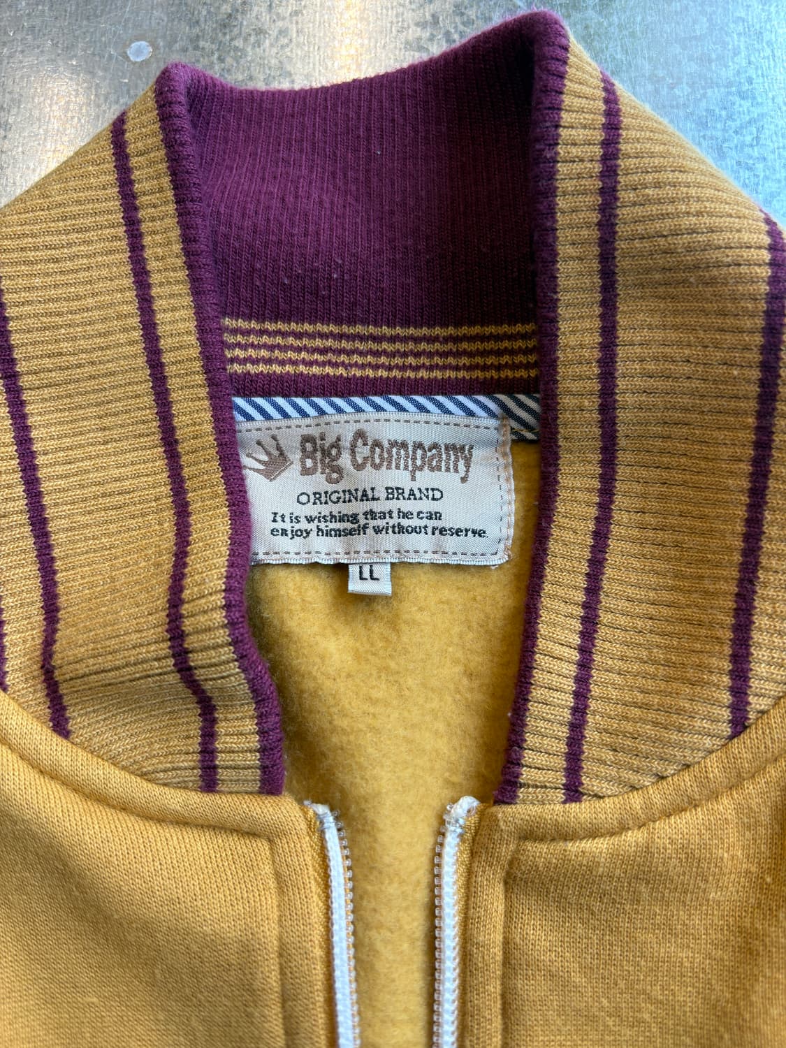 일본 빈티지 스웻 바시티 상품이미지3