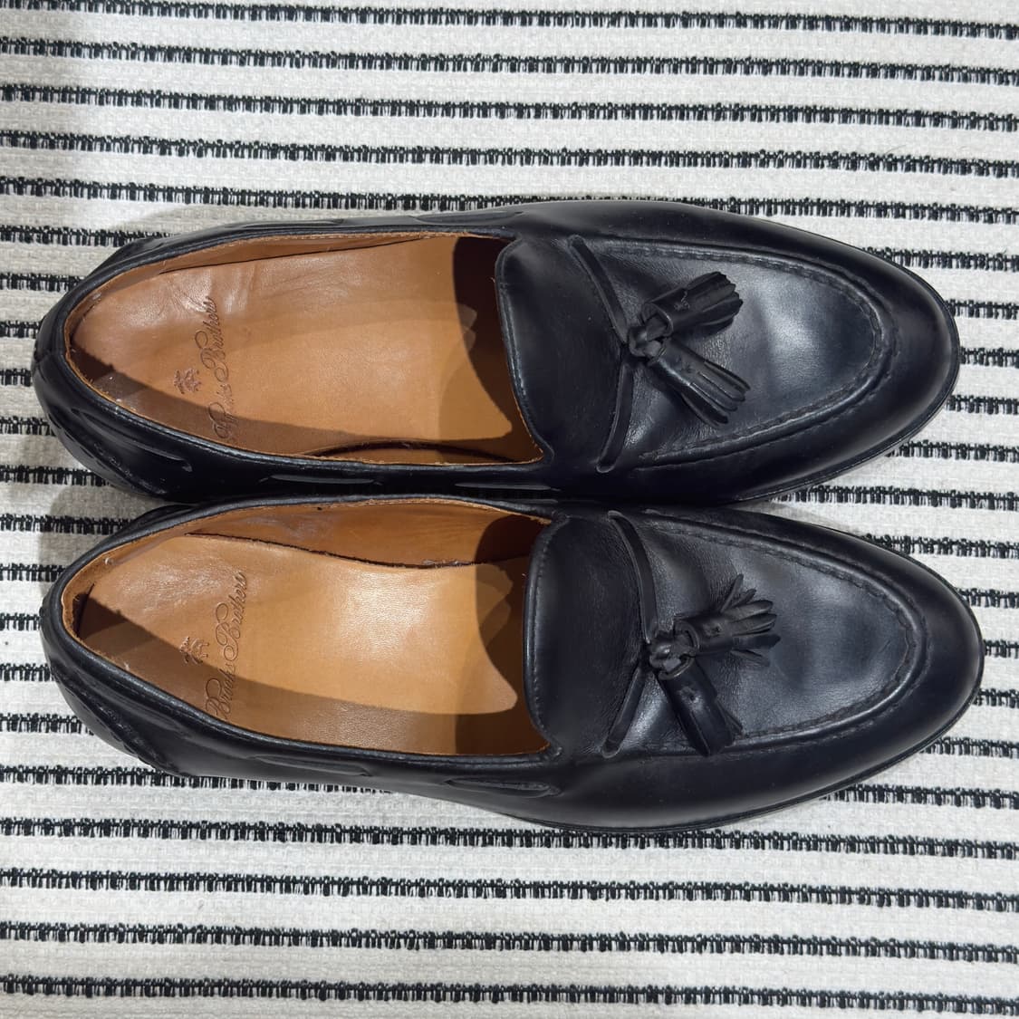 브룩스브라더스 클레식 블랙 태슬 로퍼 상품이미지3