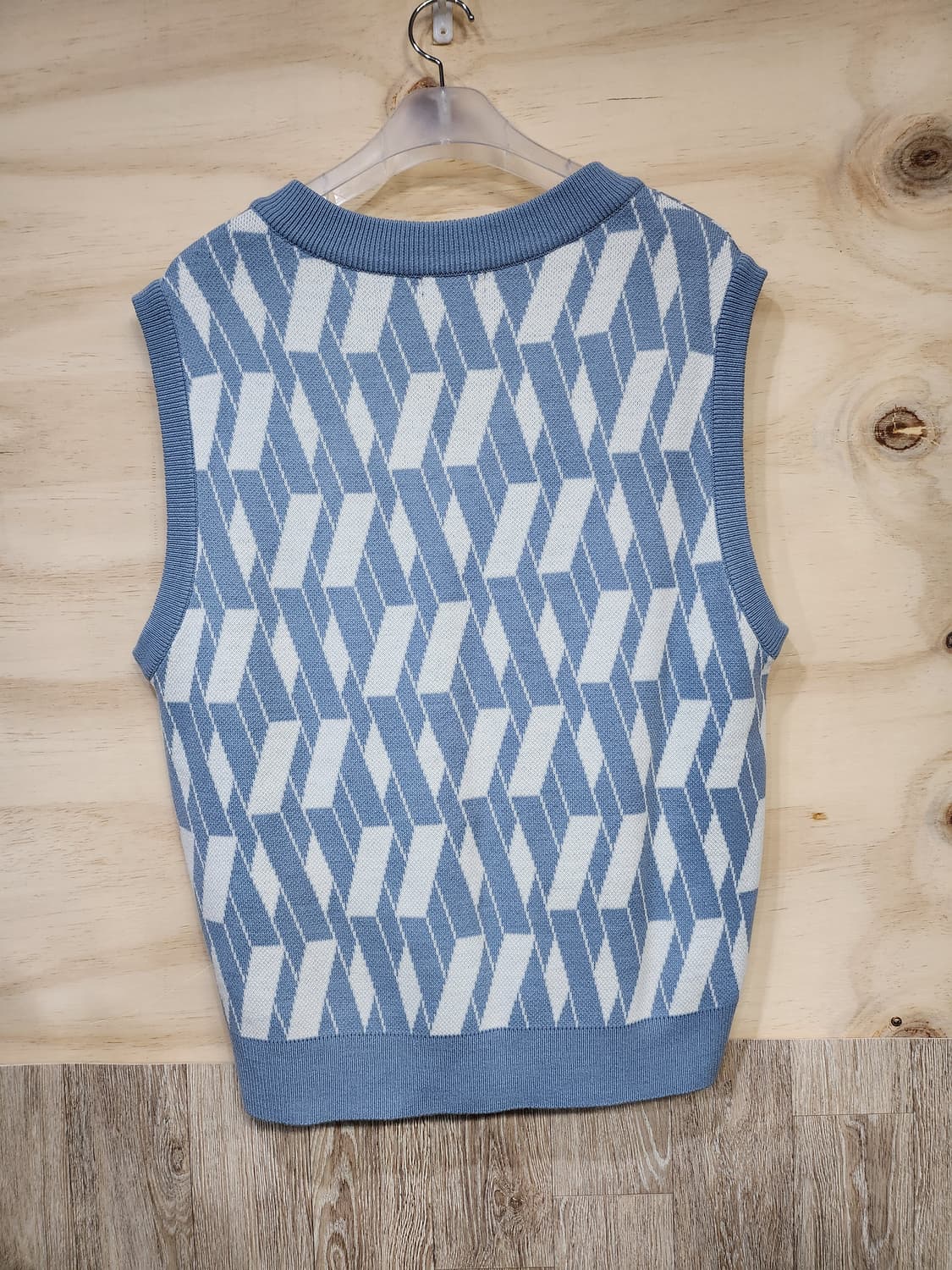 615) 널디 패턴 니트 베스트 상품이미지2