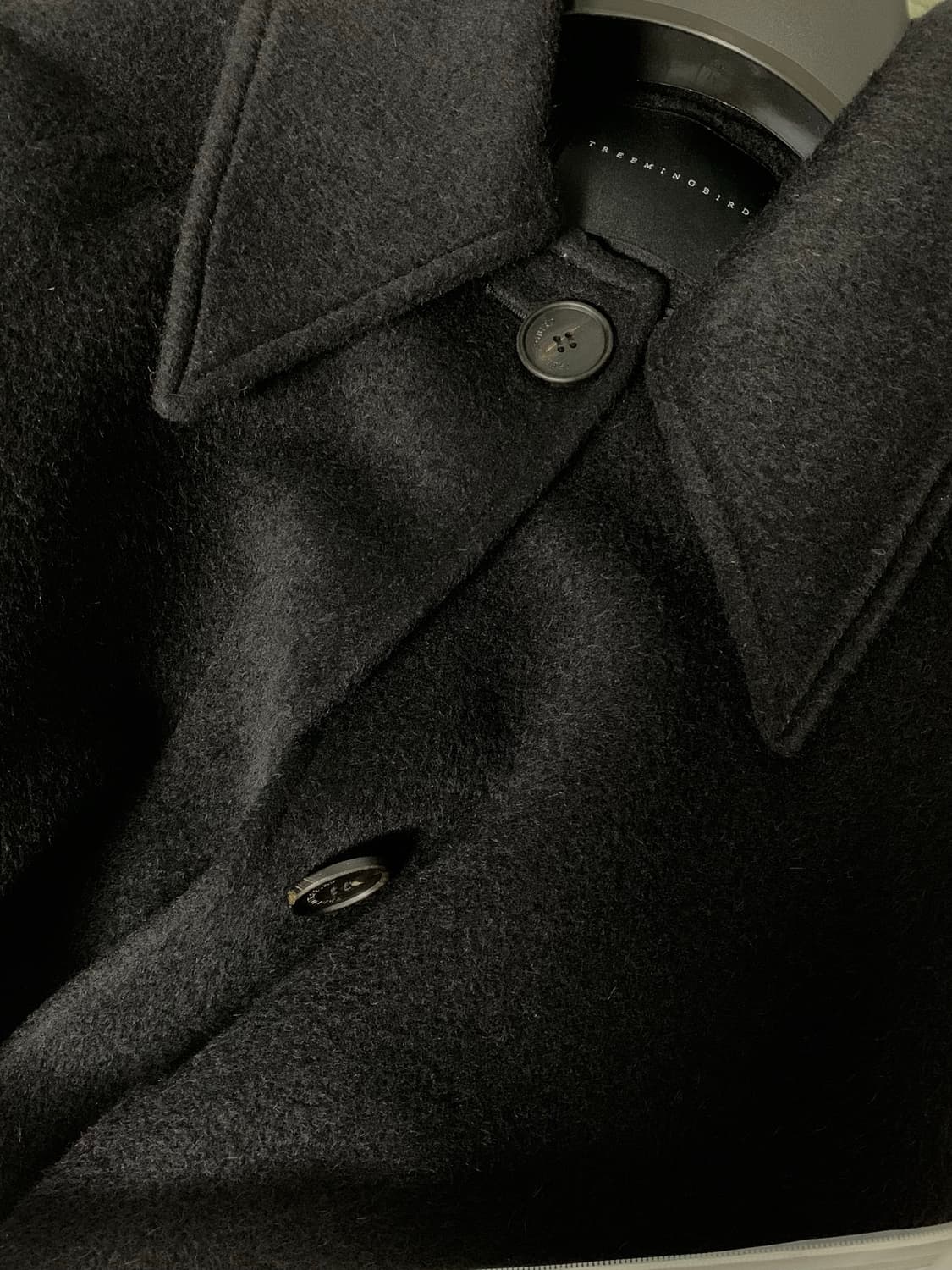 트리밍버드 traum long coat black(구버전) 상품이미지2