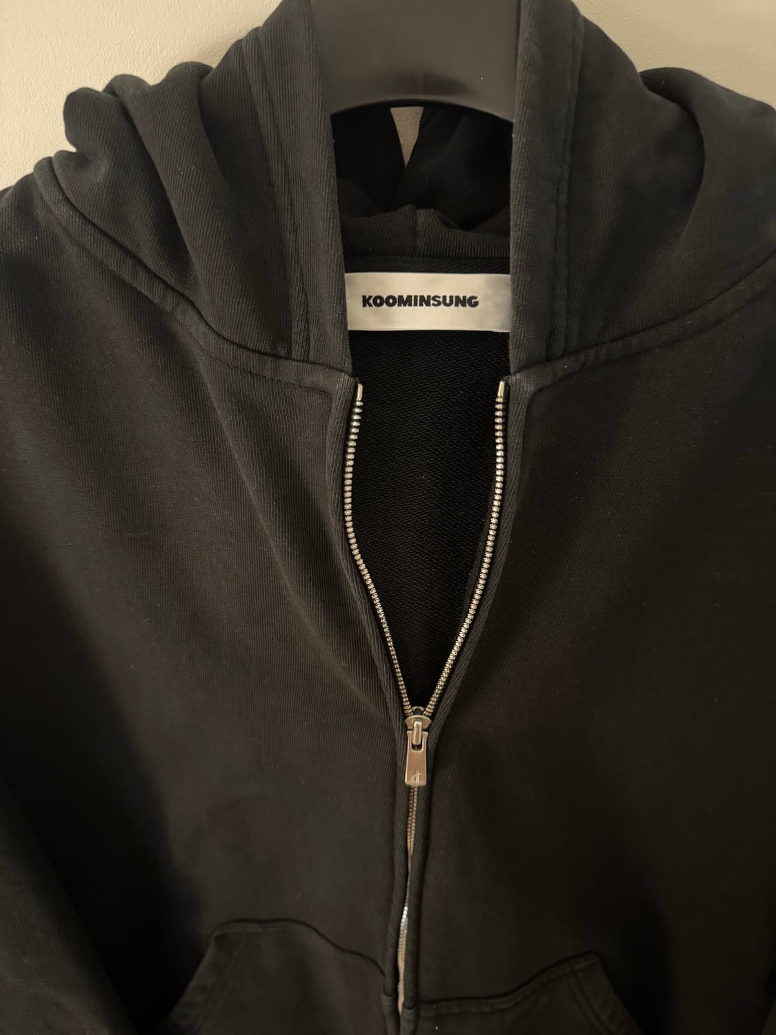 [L] 구민성 크롭 후드집업 상품이미지4