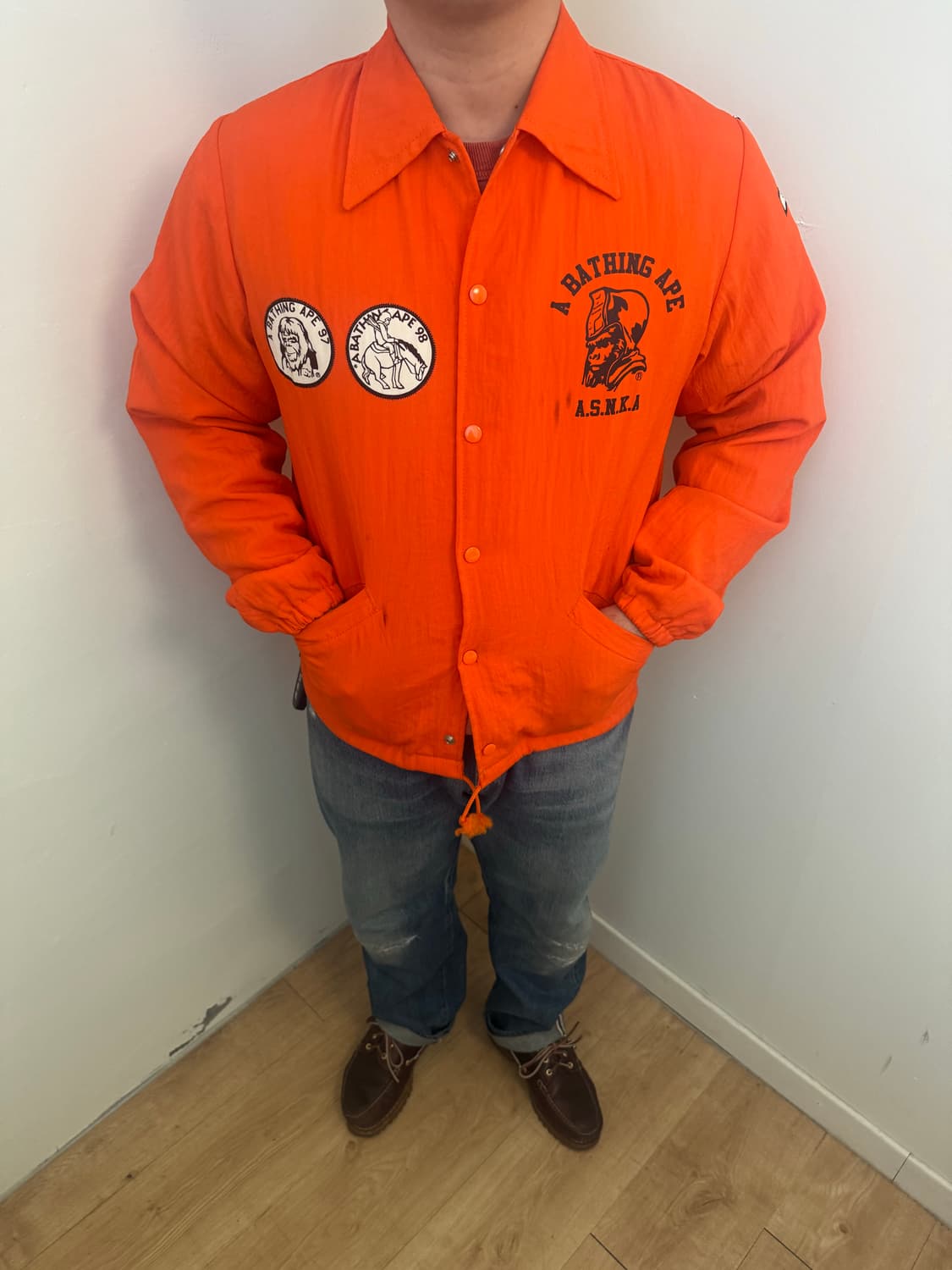 90s 베이프 자켓 상품이미지4