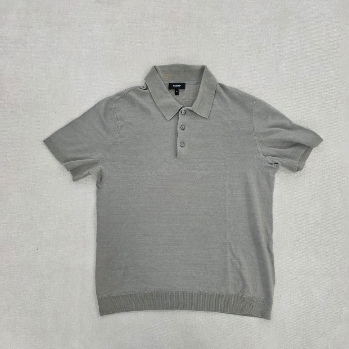 [M] 띠어리 Theory 그레이 폴로셔츠 카라 반팔티 1231J 상품이미지1