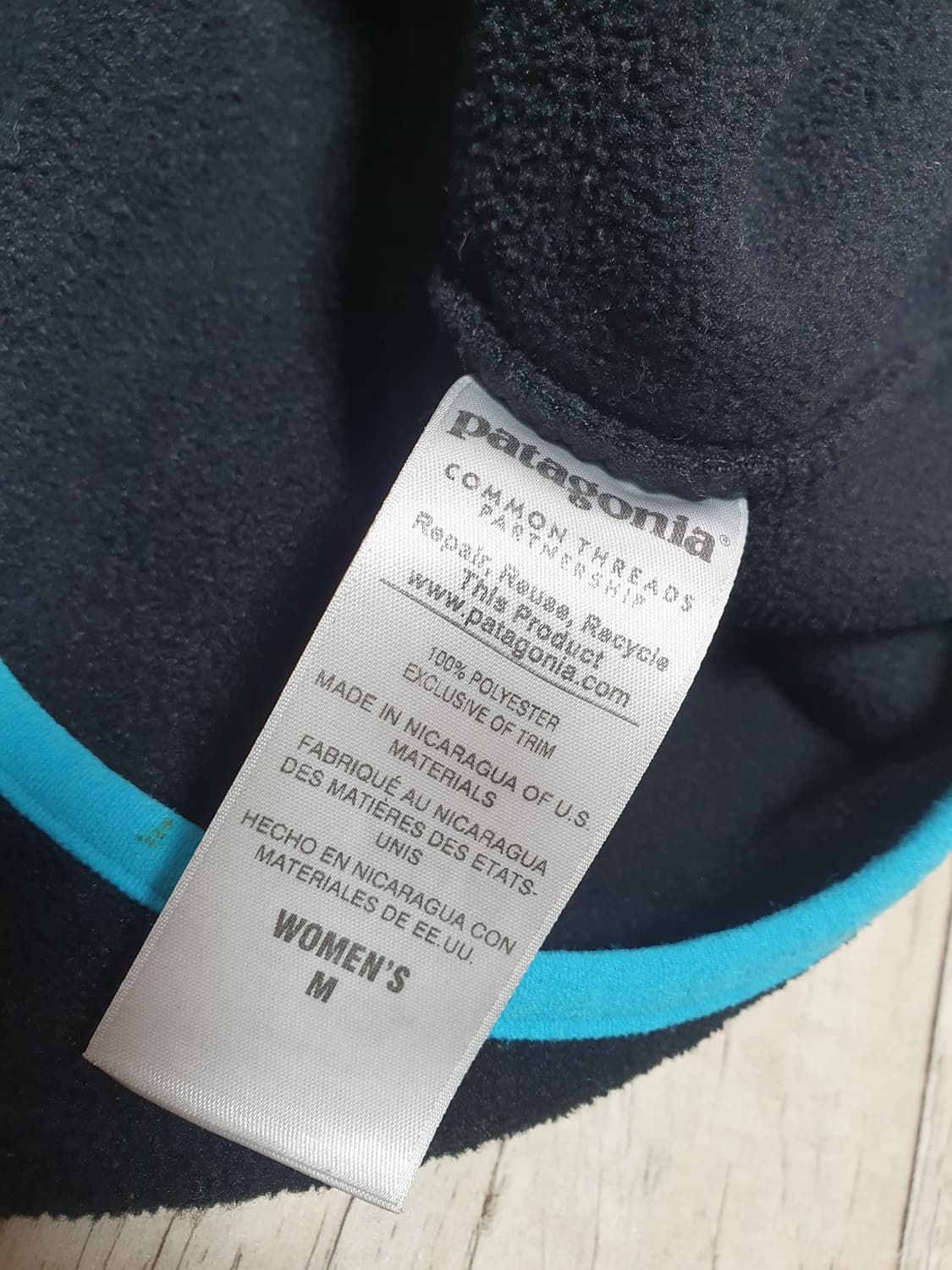 파타고니아 우먼즈 신칠라 블랙 m 상품이미지4