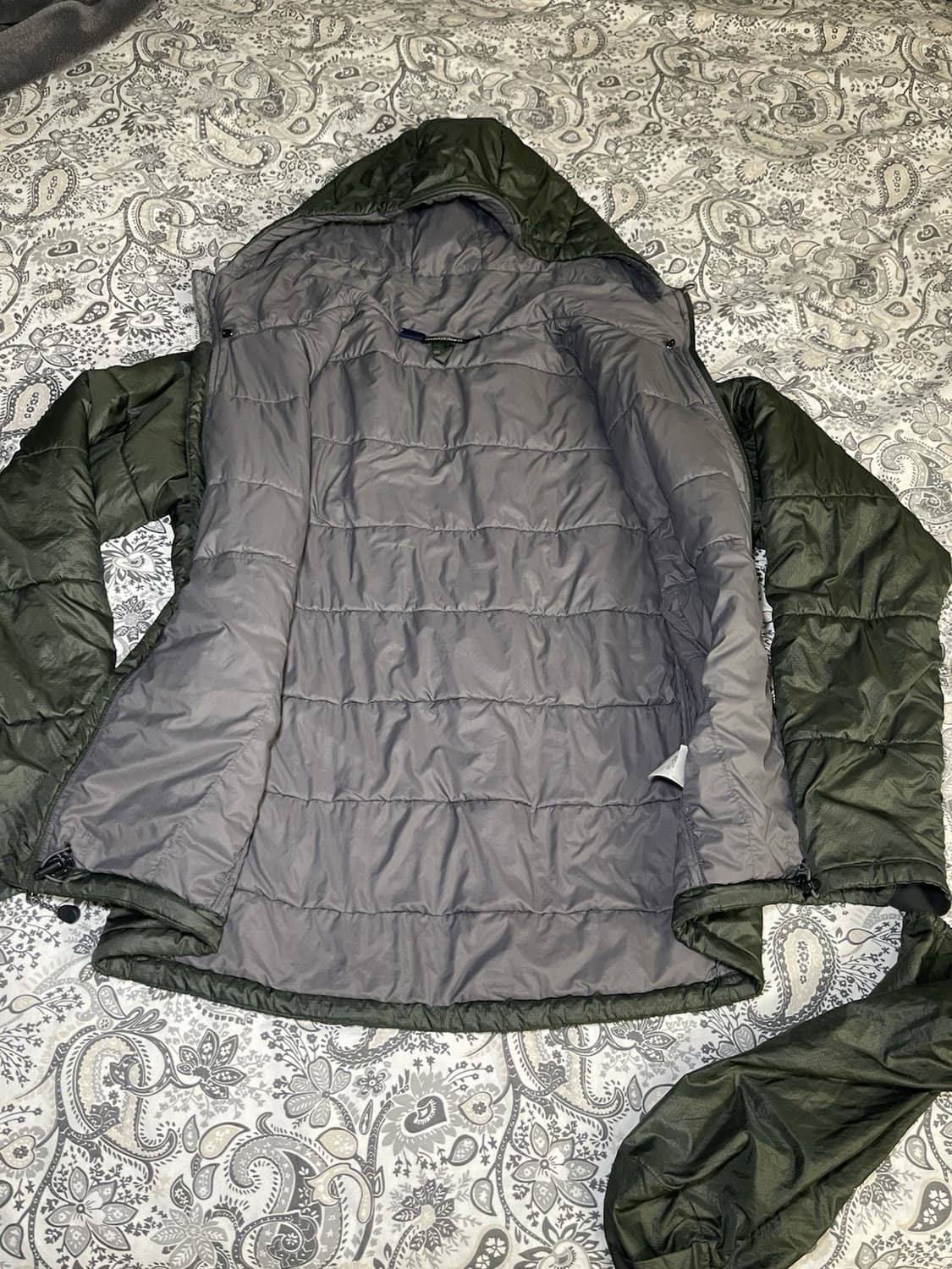 10s 몽벨 U.L. 써마랩 파카 카키 상품이미지4