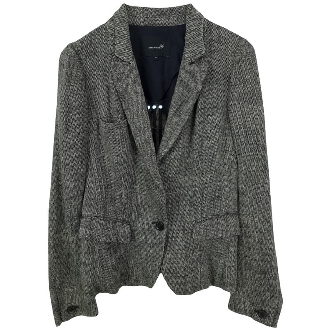 [이자벨마랑] 빈티지 모직 블레이저 자켓 P01582 상품이미지2