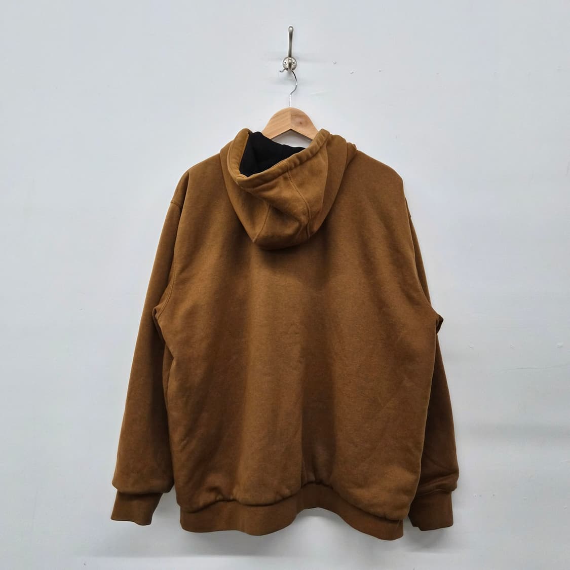 칼하트 브라운 후드 집업 남성 XL 상품이미지8