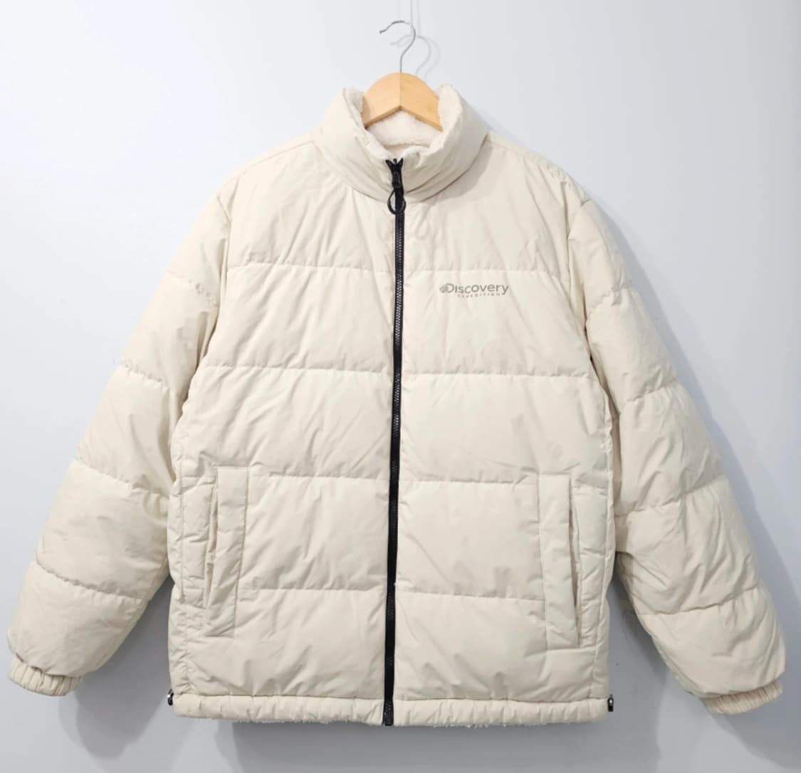 디스커버리 리버시블 플리스 패딩 자켓 100 상품이미지2