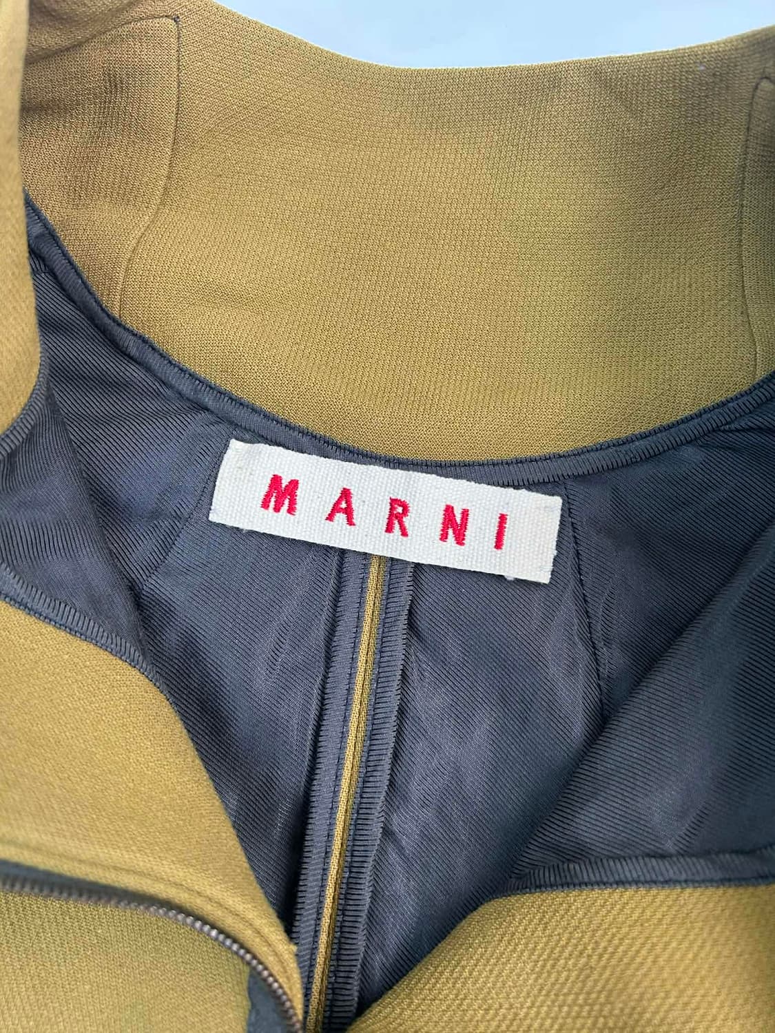 [38] 마르니 램스킨 베스트 블록 드레스 자켓 상품이미지4