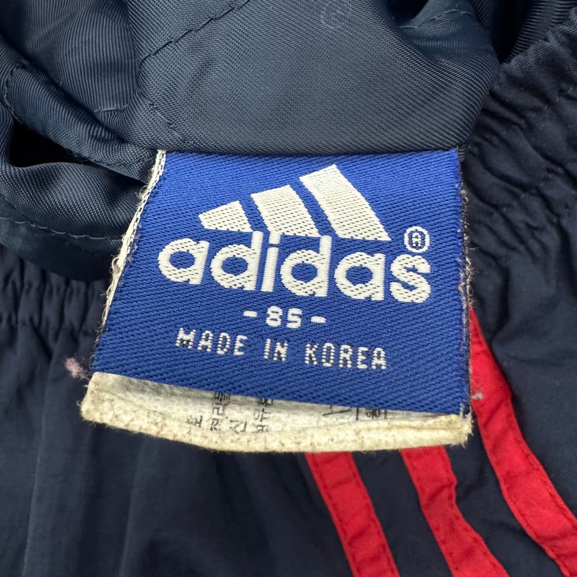 아디다스 90s 삼선 남빨 올드스쿨 바람막이 트랙팬츠 상품이미지6