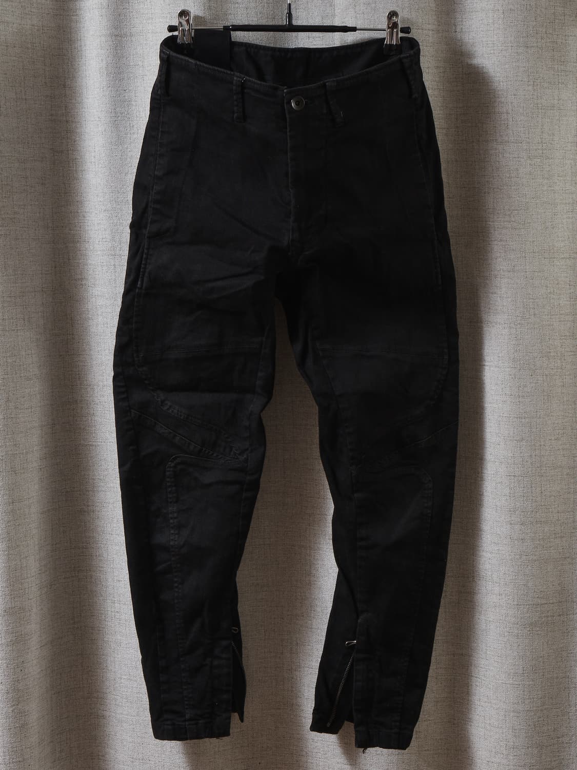 Julius 17ss 블랙 라이더 크롬 팬츠 상품이미지2