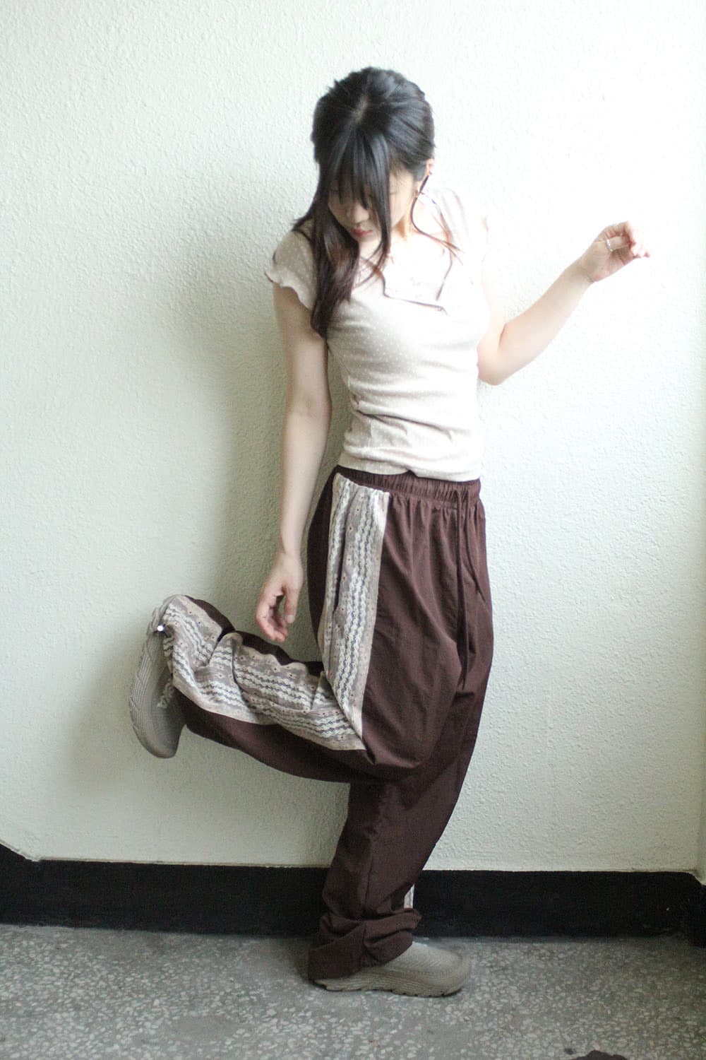 히피디피 레이스 팬츠 상품이미지2