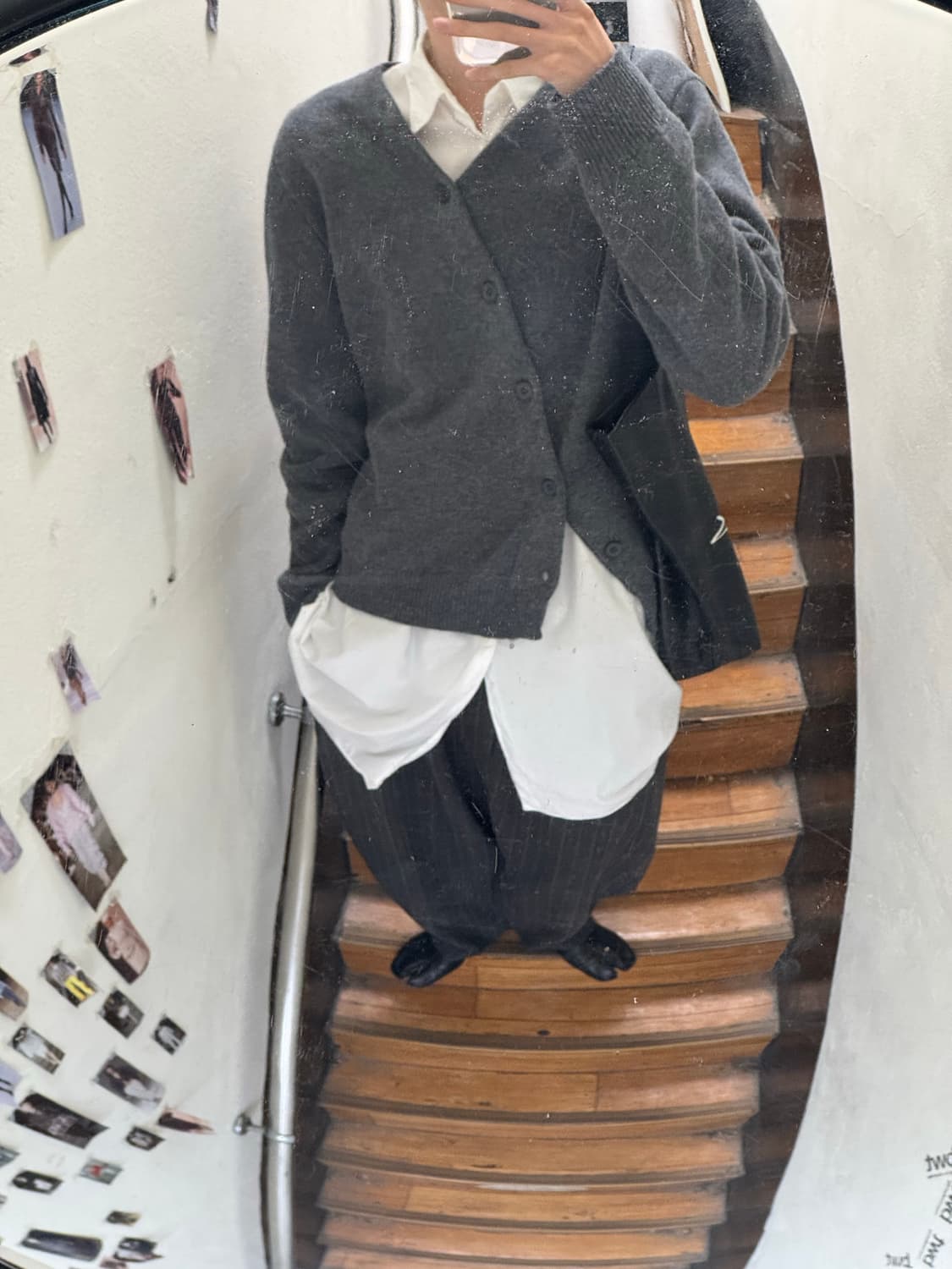 누마레 ee 가디건 그레이 L 상품이미지1