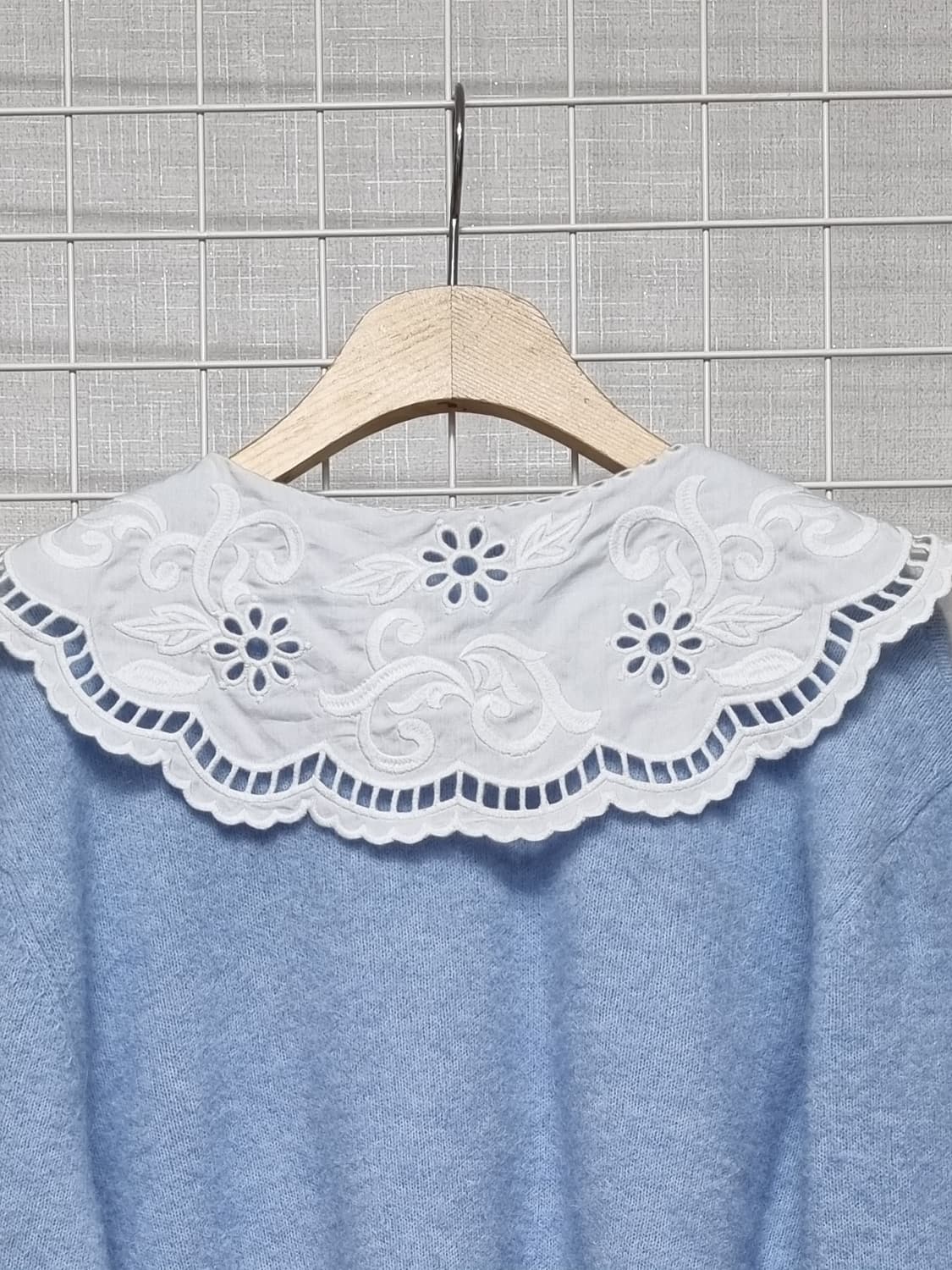 (택포) 앤아더스토리즈 세일러카라 니트가디건  M 상품이미지5