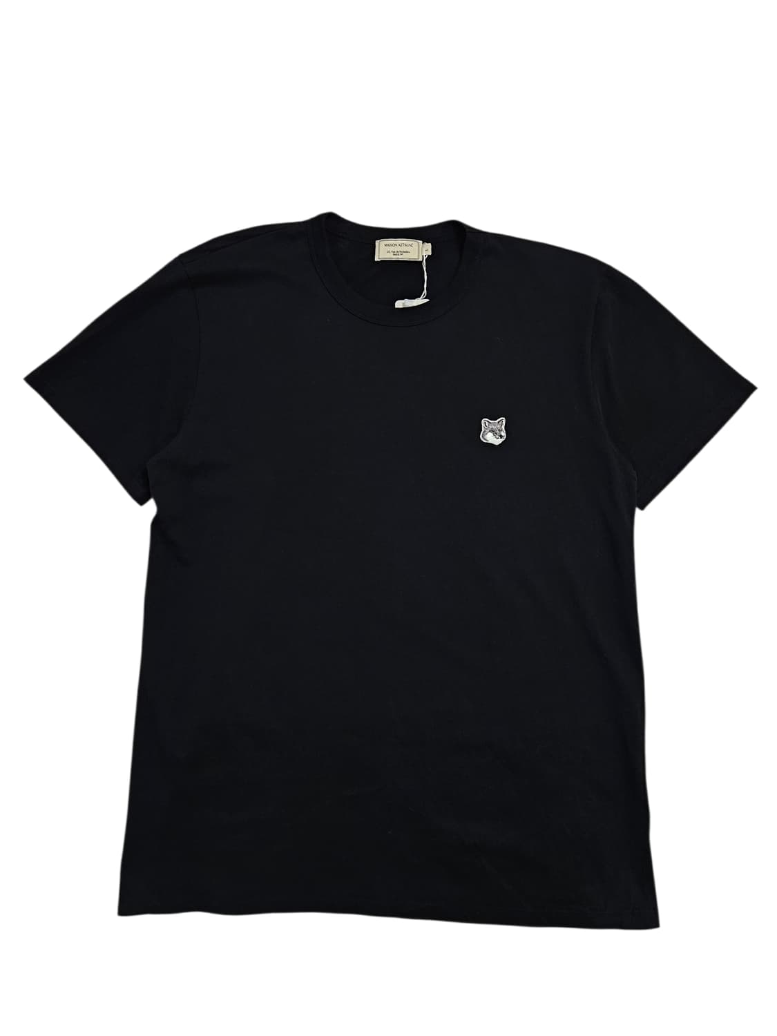 메종키츠네 폭스 헤드 반팔티 블랙 상품이미지2