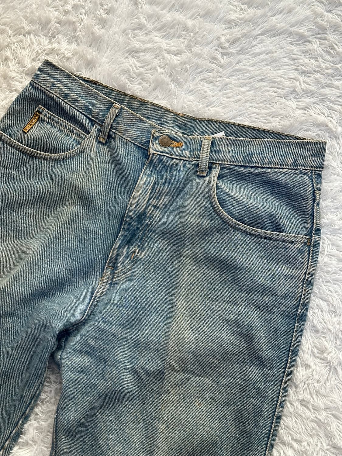 아르마니 진 라이트 블루 청바지 33x32 상품이미지7