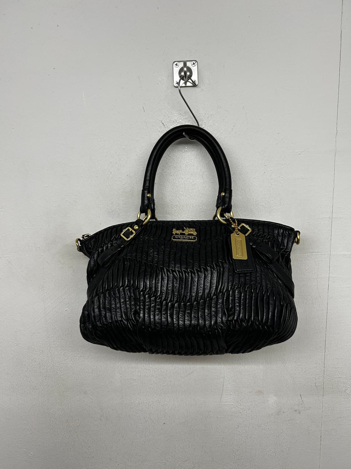 빈티지 코치 레더 토트백 상품이미지1