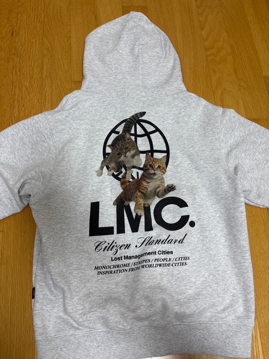 LMC 플라잉 캣 후드 라이트 헤더 그레이 상품이미지2