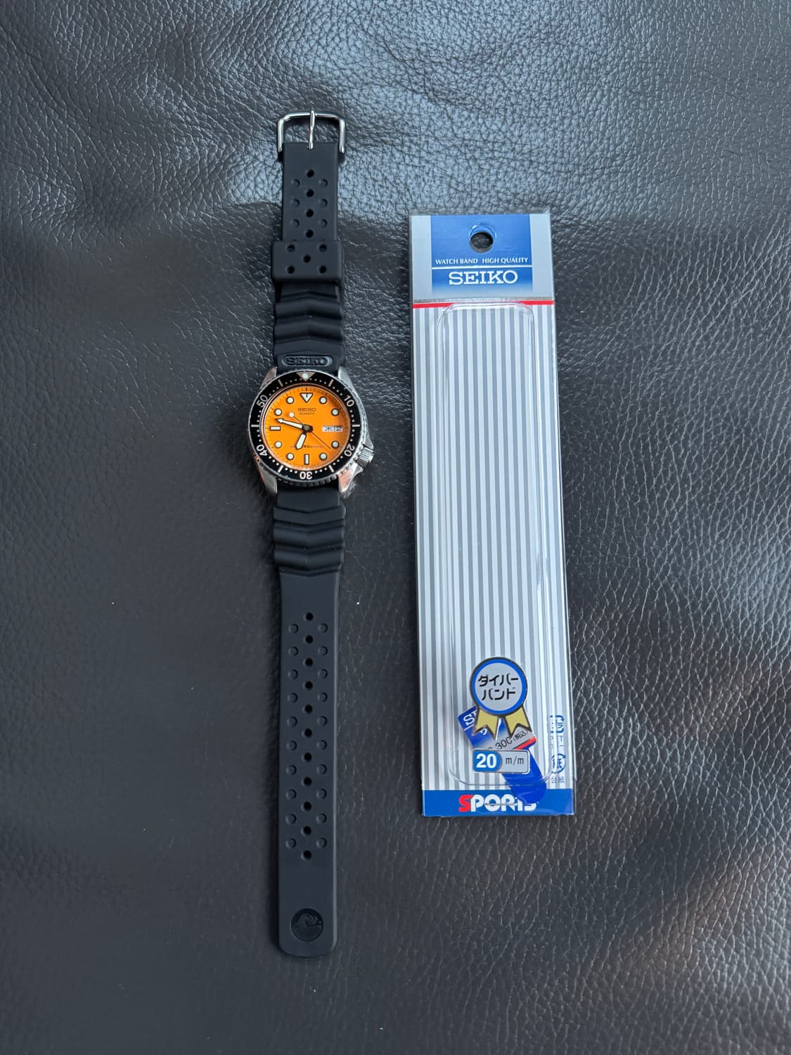 세이코 6458-600a 오렌지다이얼 모델 팝니다. 상품이미지3