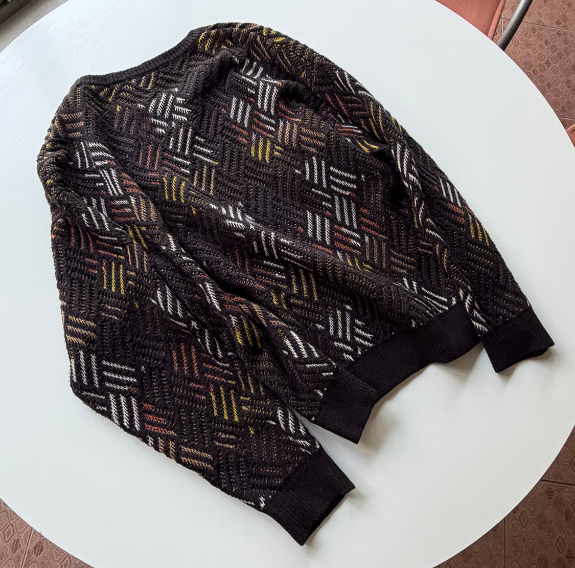 빔즈 BEAMS heart 니트 (m) 상품이미지7