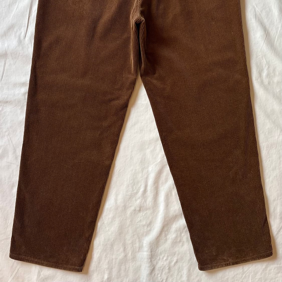 [35] 80s USA 폴로 랄프로렌 브라운 코듀로이 투턱 팬츠 상품이미지9