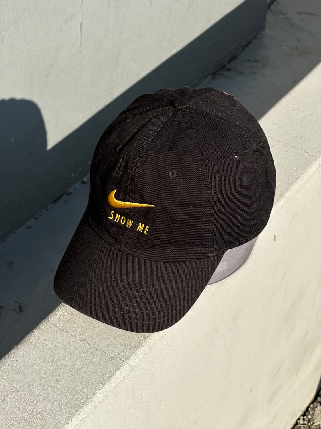 [F] 나이키 쇼미 로고 블랙 볼캡 모자 상품이미지2
