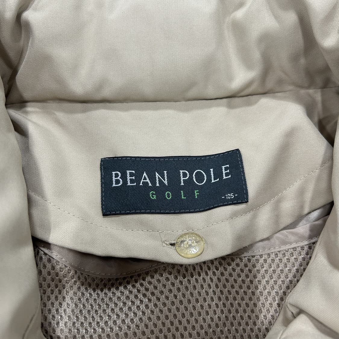 빈폴 베이지색 골프 자켓 XL 상품이미지2