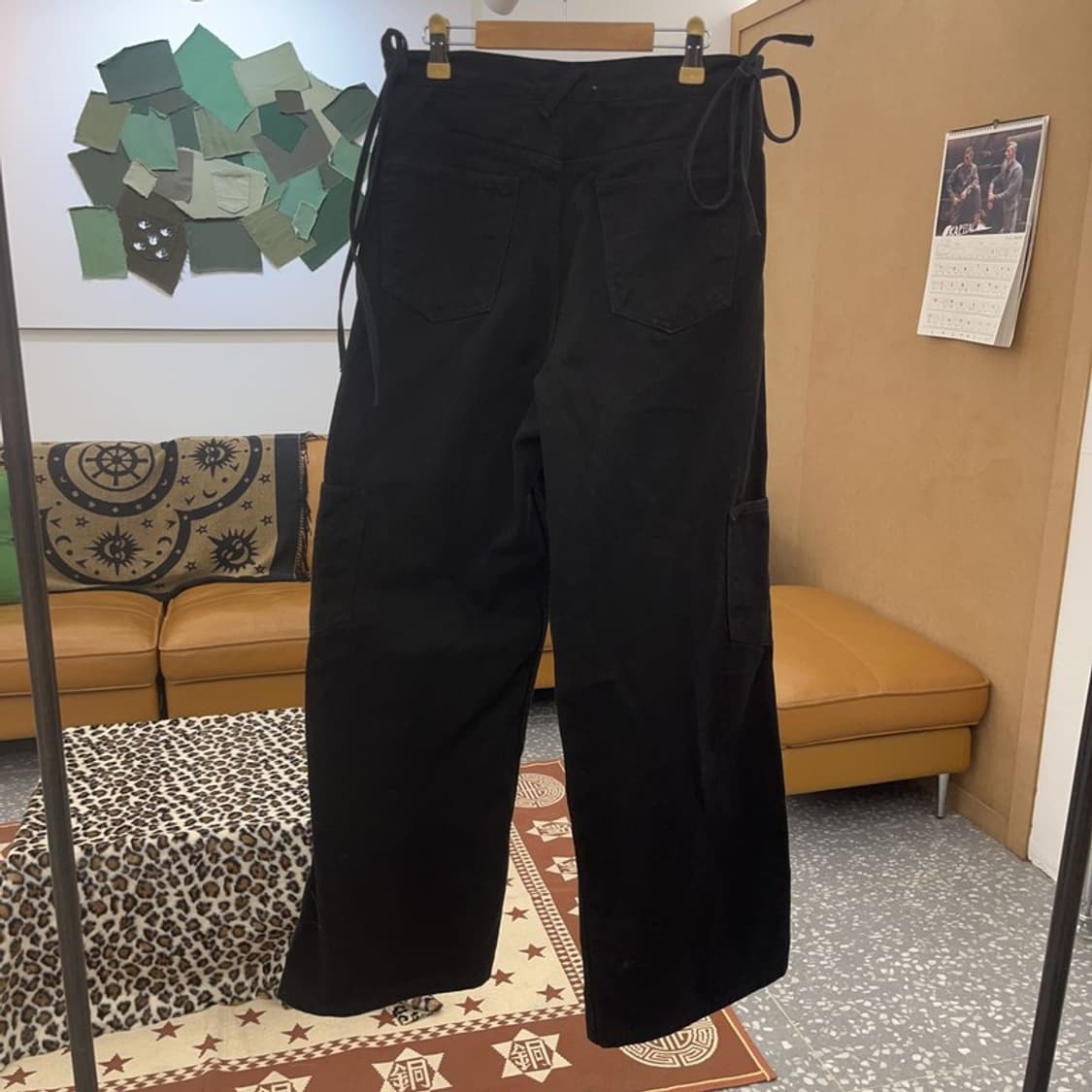 다이애그널 러블리힙 리본스트랩 카고팬츠 M C08829 상품이미지4