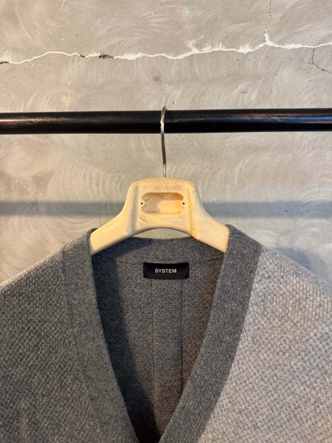 시스템 램스울 가디건 100 상품이미지3