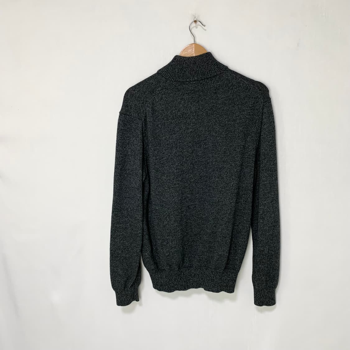 폴로 랄프로렌 반집업 하프집업 니트 스웨터 차콜 XL 남녀공용 상품이미지8