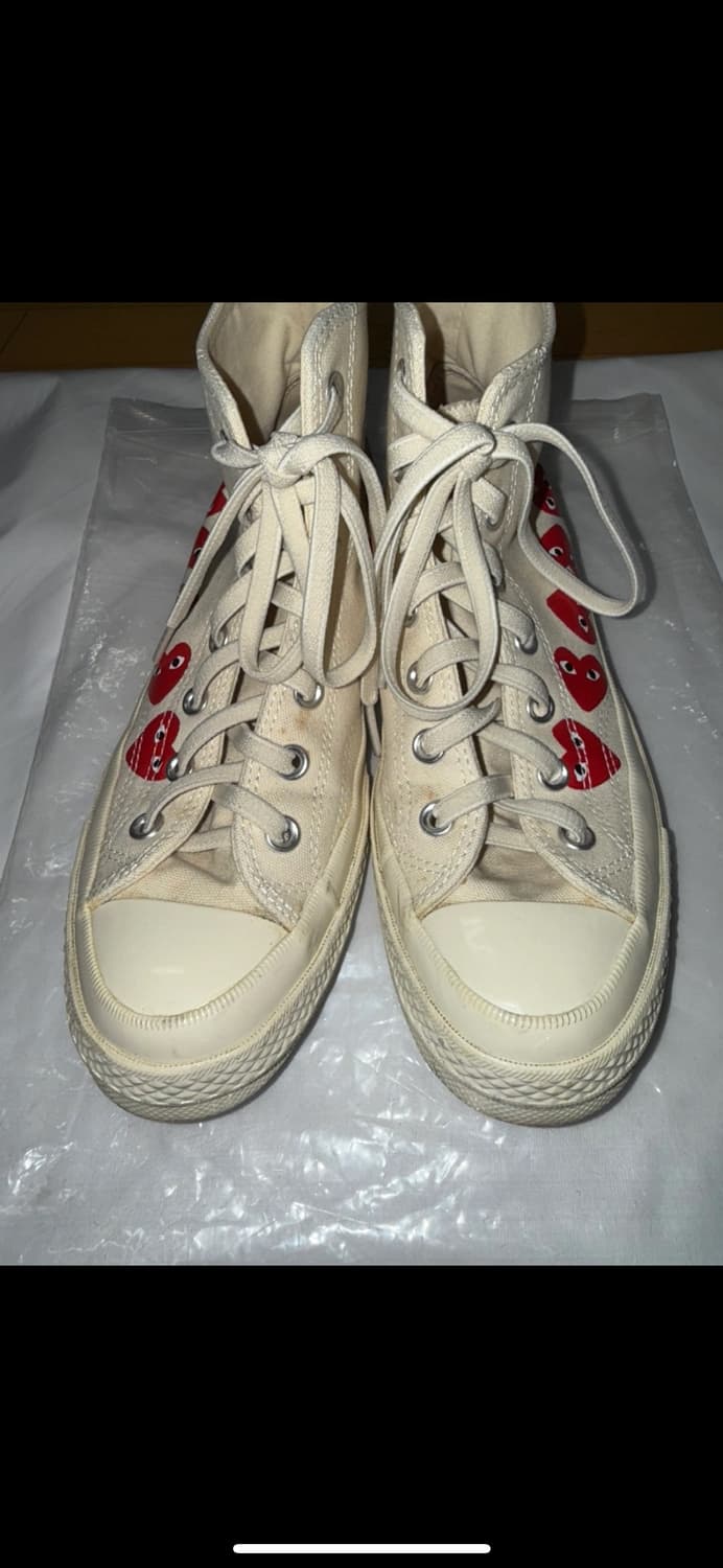 꼼데가르송 하이탑 컨버스 스니커즈 250 상품이미지2