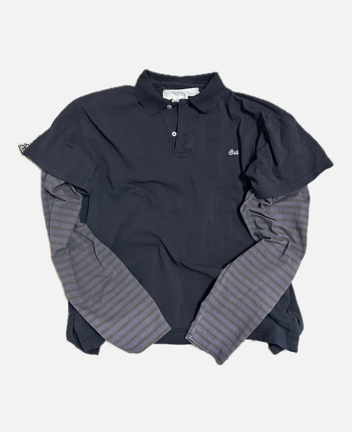 ERL 더블슬리브 폴로 S 상품이미지2