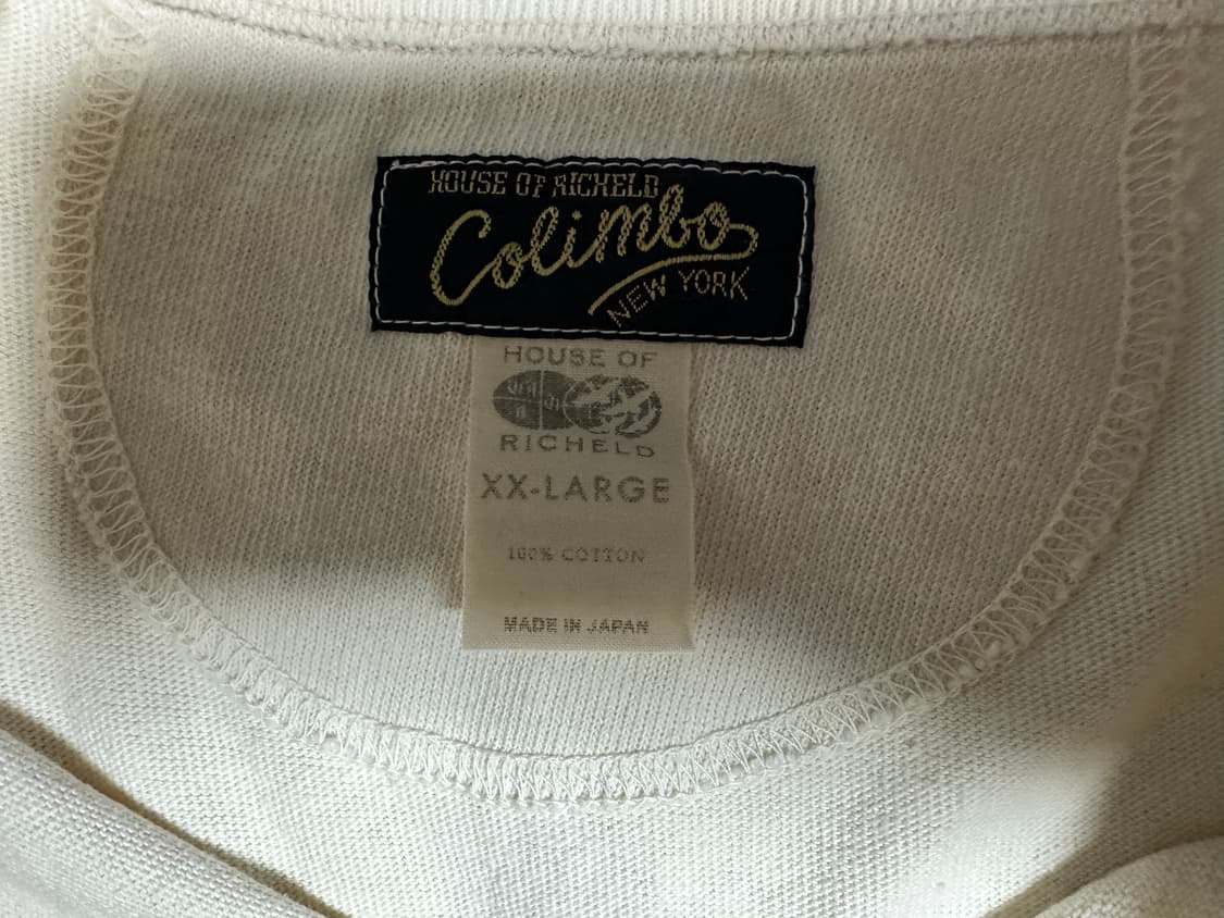 콜림보(COLIMBO) 헨리넥 오트밀 XXL 상품이미지2