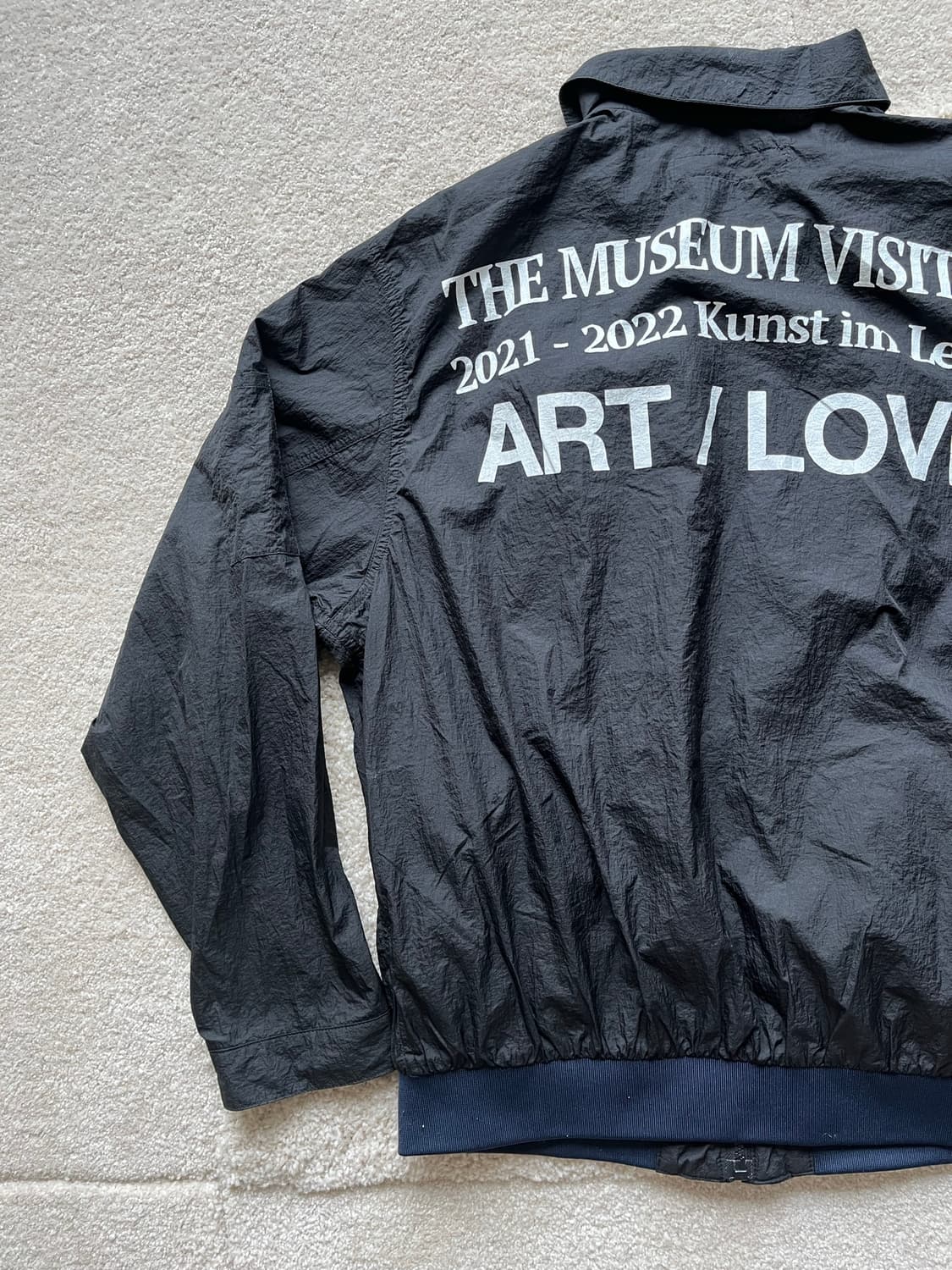 The Museum Visitor 나일론 해링턴 자켓 (95-100) 상품이미지9