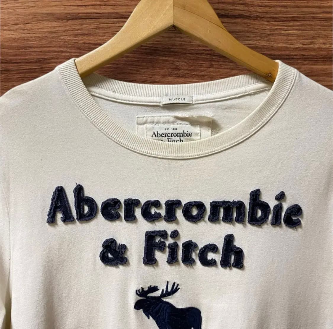 아베크롬비 순록 반팔 티셔츠 XL 상품이미지3