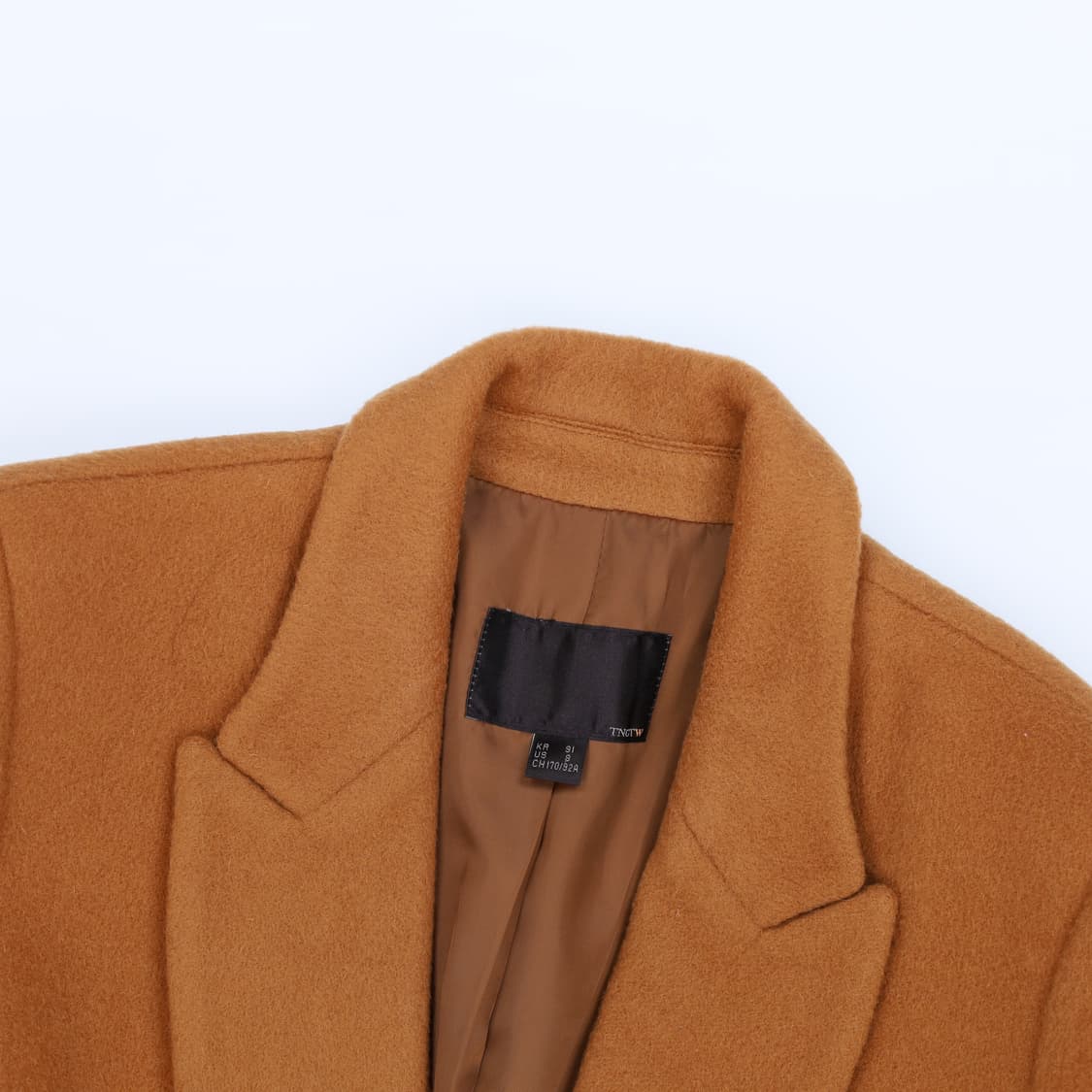 [91-100-160] TNGTW 여성 울 코트 1204HR1 상품이미지3