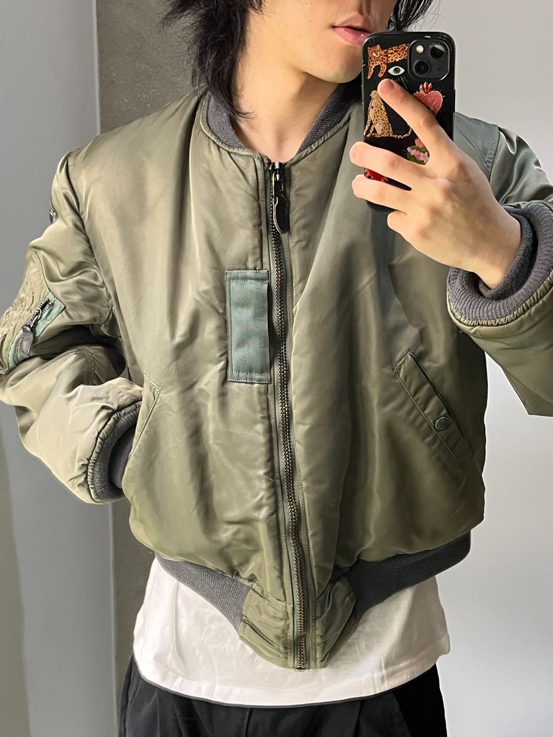 브렌츠 스포츠웨어 U.S.A.D B-15 플라이트 자켓 상품이미지1