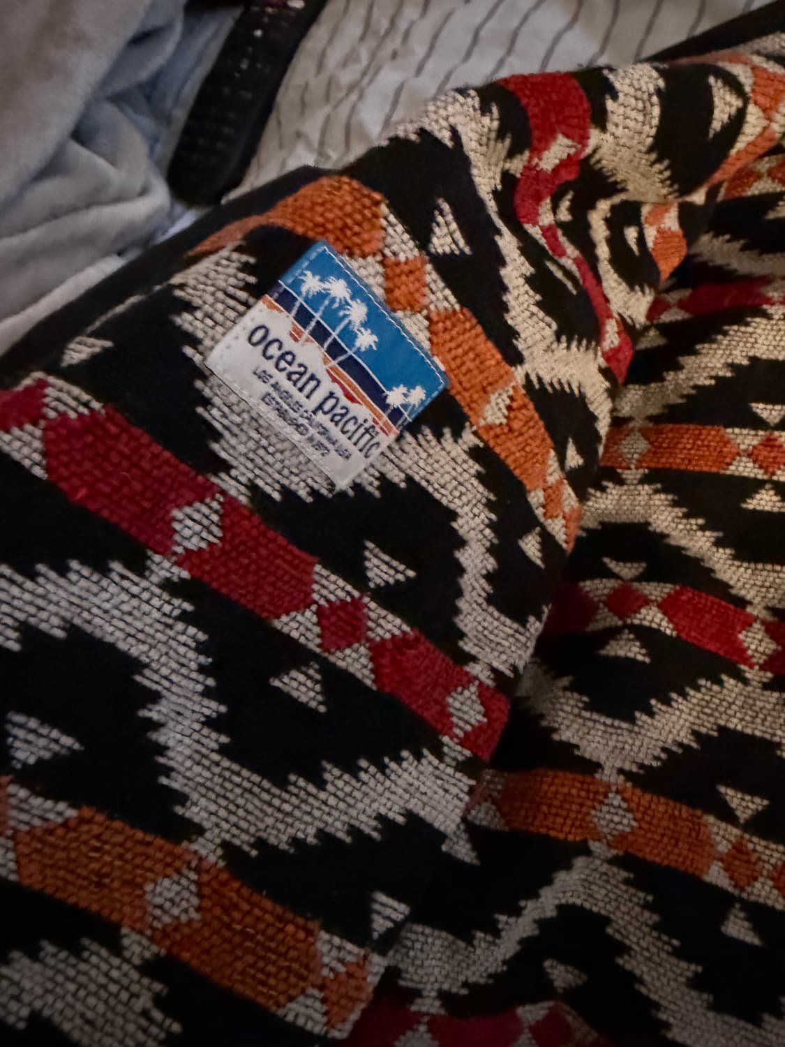 오션퍼시픽 블랙 리버시블 점퍼 free 상품이미지2