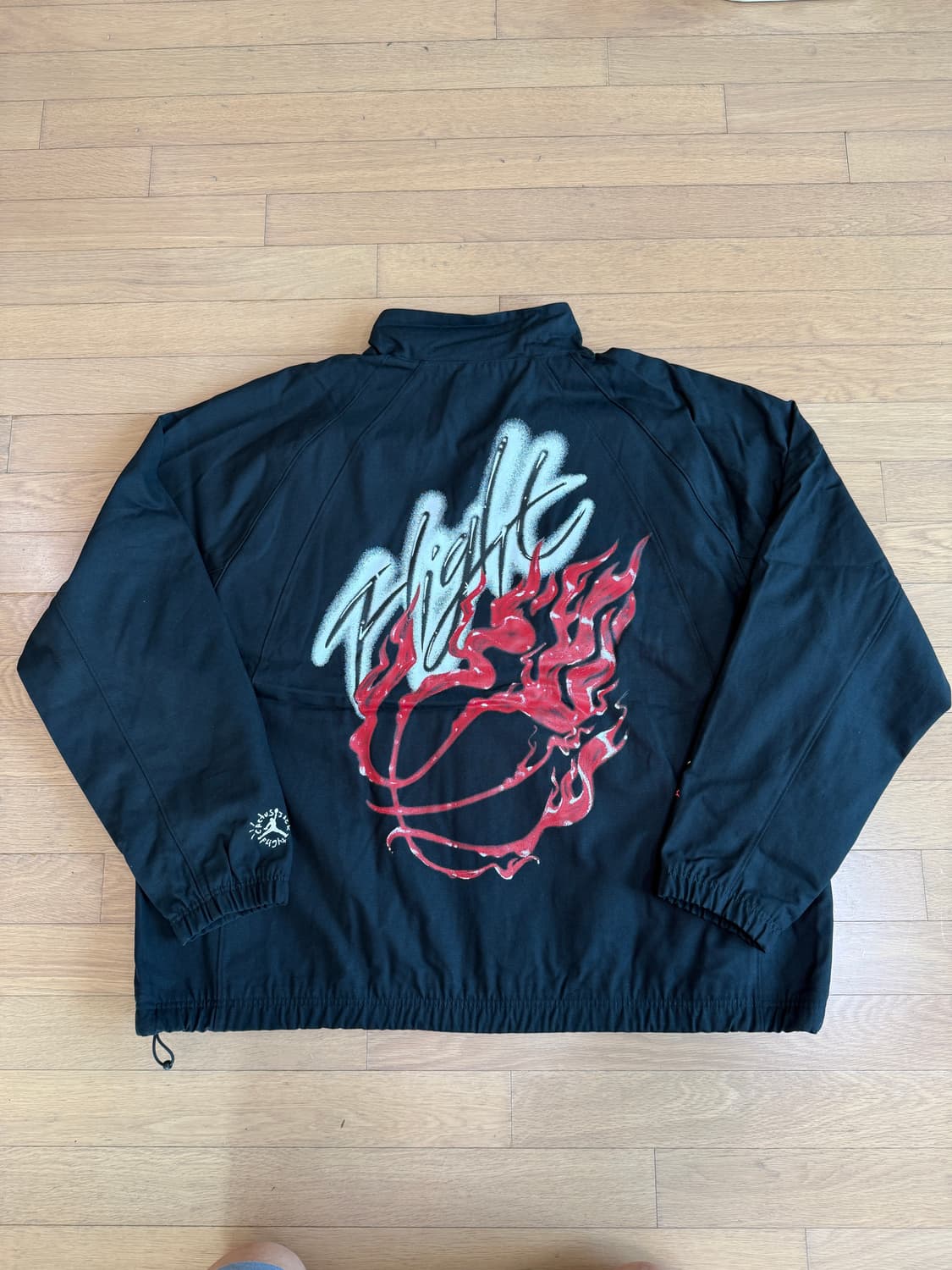 [XXXL/3XL] 나이키 조던 x 트래비스 스캇 우븐 자켓 블랙 상품이미지3