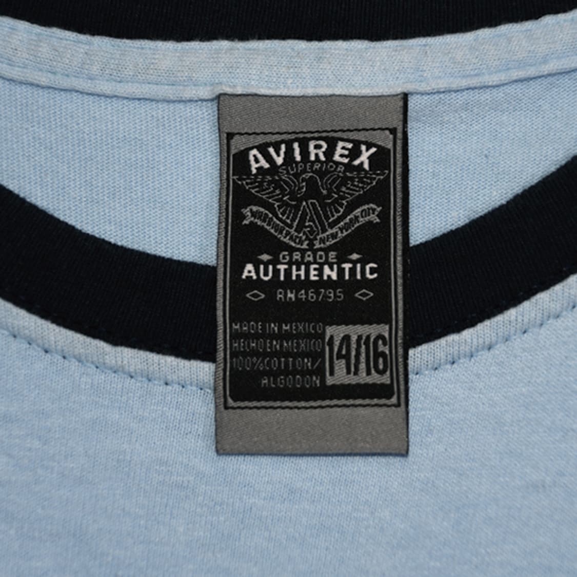 Avirex 링거반팔티셔츠 상품이미지7