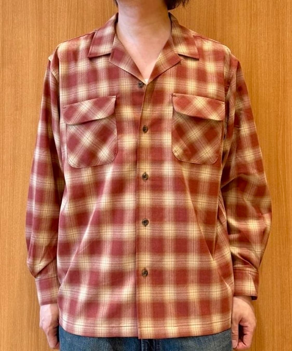 Beams Rayon On Bray Check Shirt 상품이미지5