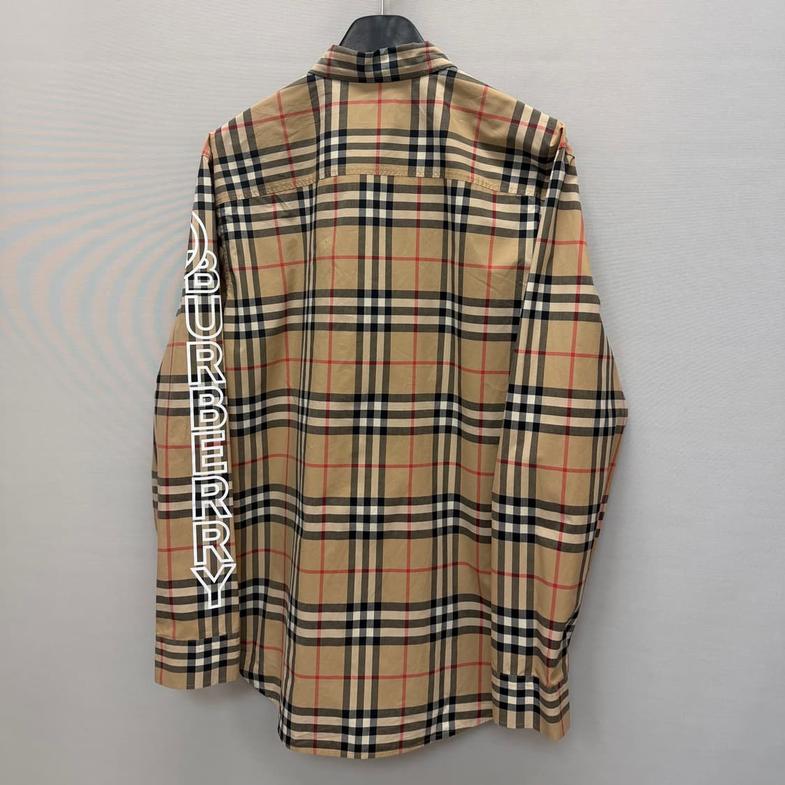 버버리 CAMERSON 로고 프린트 포플린 셔츠 ( 100~105 ) 상품이미지5