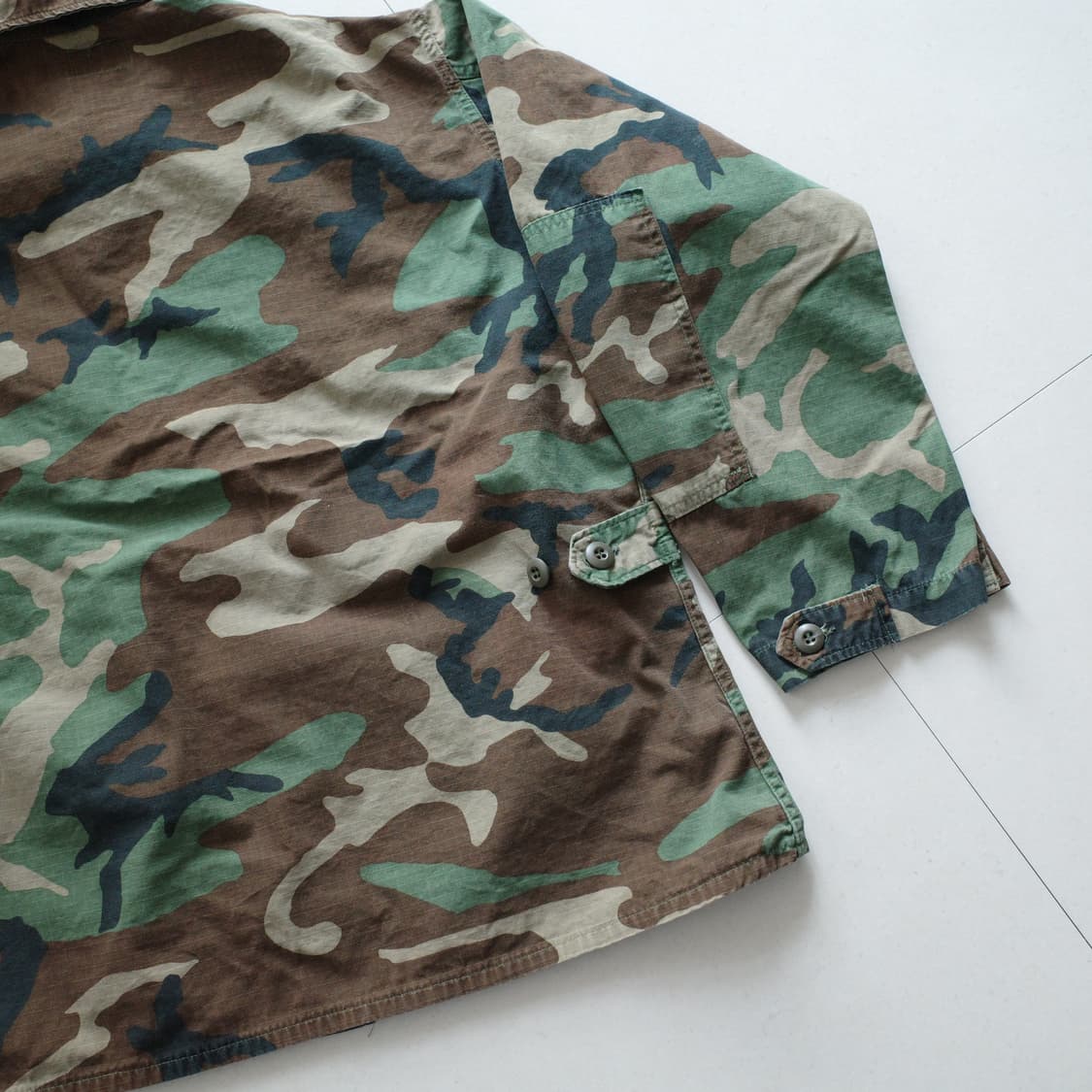 80s 미군 우드랜드 BDU 전투복 자켓 상의 (M-S) 상품이미지9