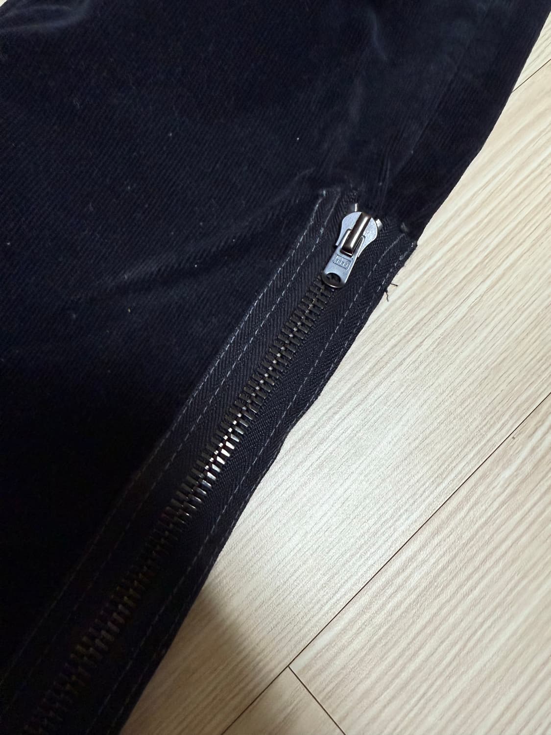 넘버나인 06noir 사이드지퍼 코듀로이 진 상품이미지2