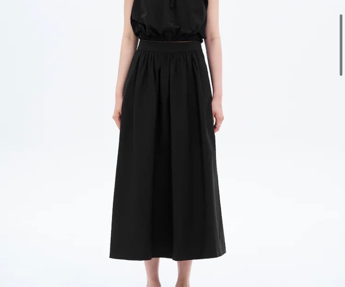 구호플러스 저렴이버전 에잇세컨즈 풀 스커트 M 상품이미지2