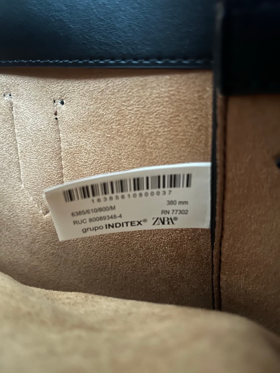 ZARA 블랙 토트백 상품이미지5