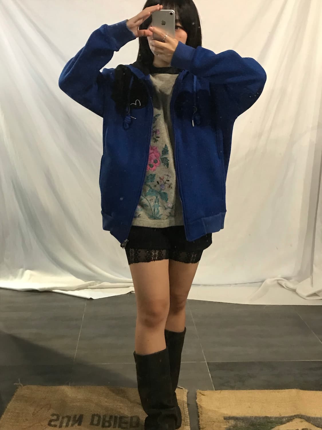 Evisu hooded zip-up 상품이미지9