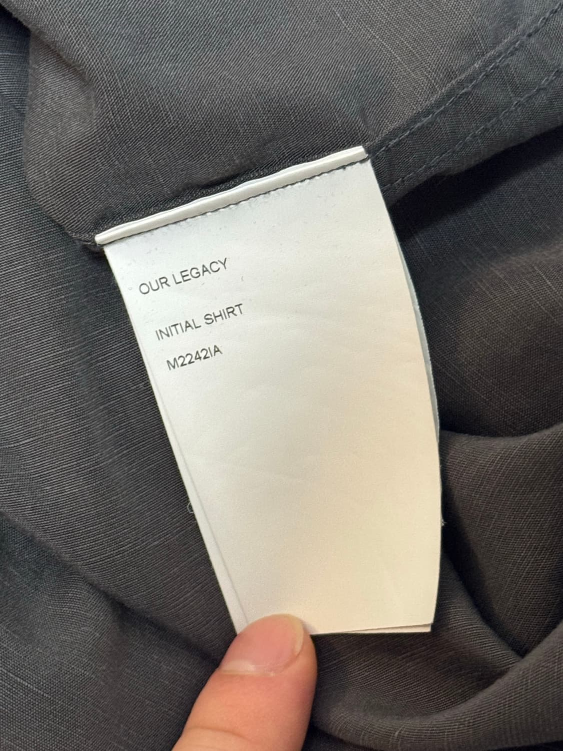 아워레가시 이니셜 셔츠 52 상품이미지5