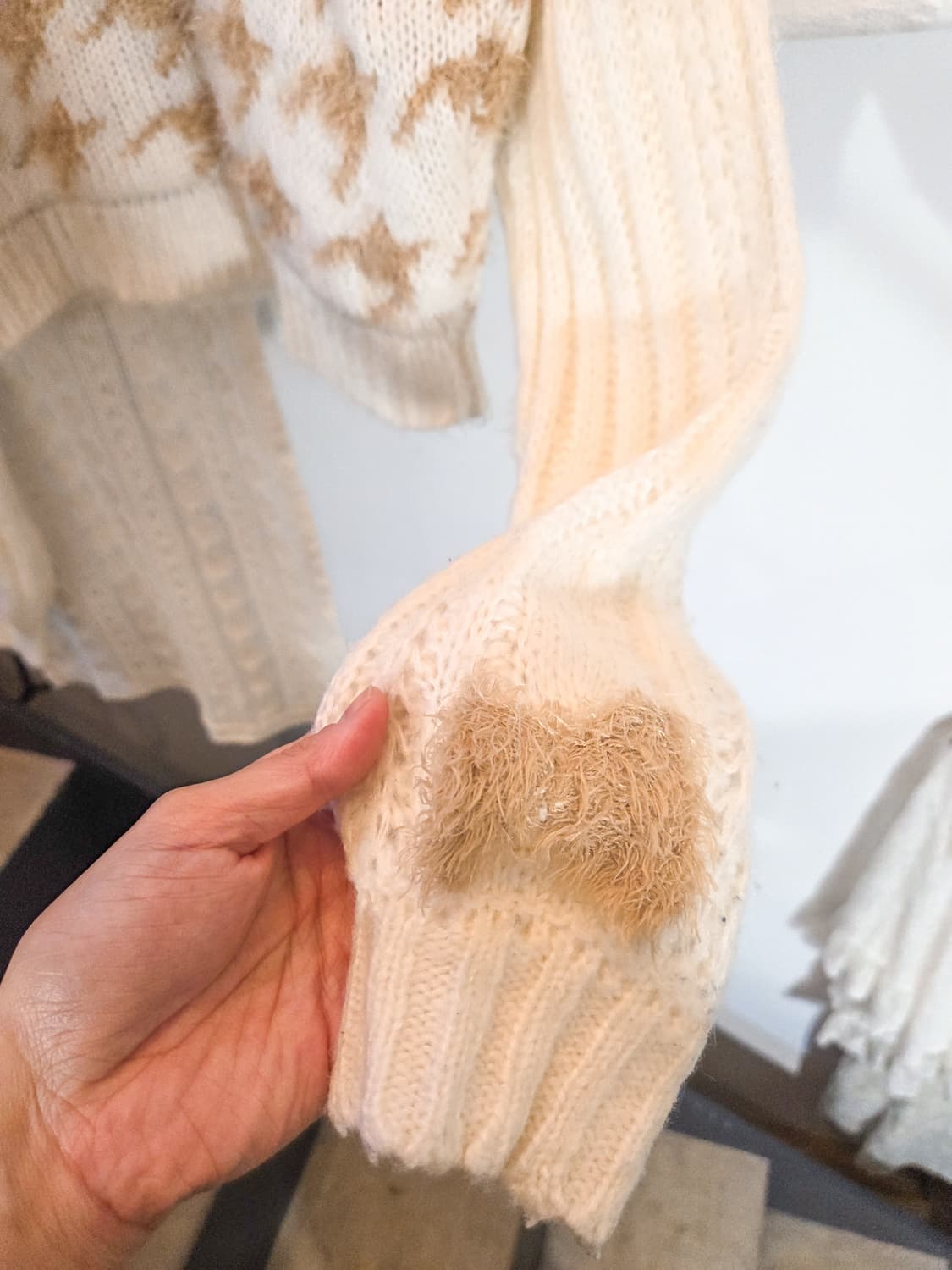 Liz lisa 라떼갸루 니트 상품이미지3