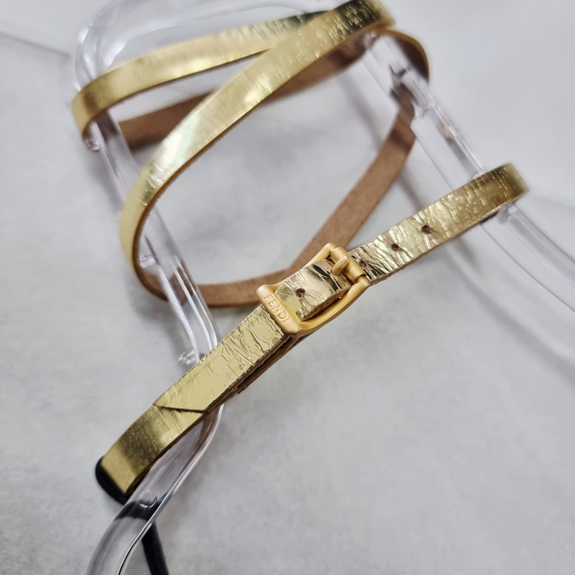 펜디 FENDI 하이힐 샌들 구두 슈즈 스트랩 오픈토힐 (240/37) 상품이미지8